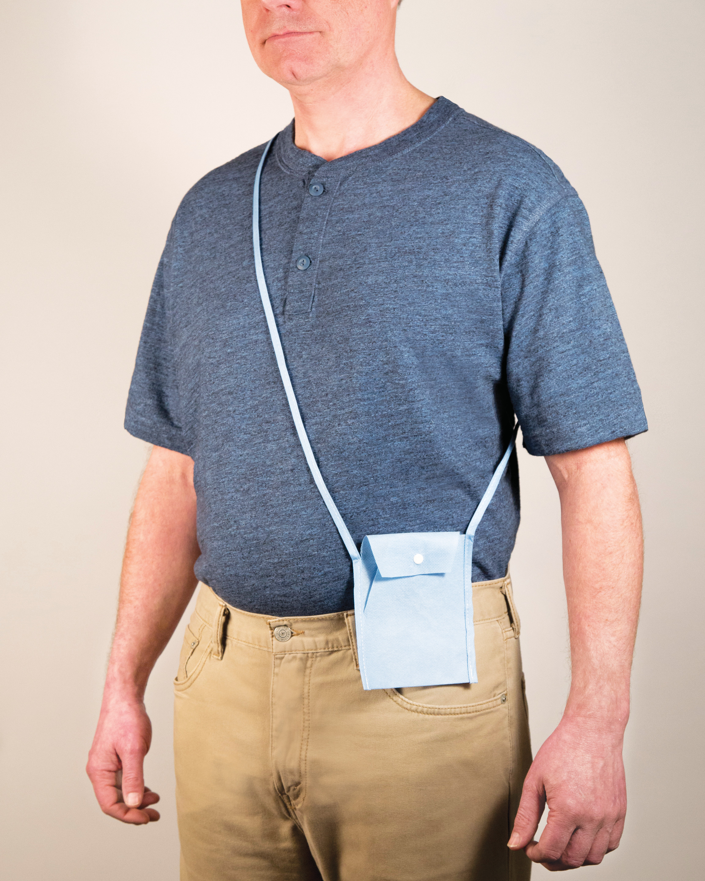 Patient Telemetry Pouches Disposable Cardio Patient Monitoring